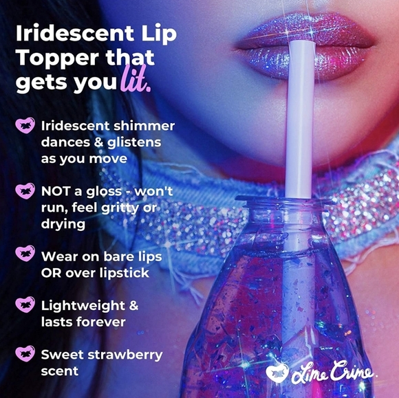 Pink Pearl | Diamond Crushers Lip Topper | Lime Crime | Brand New in Box - Picture 7 of 16